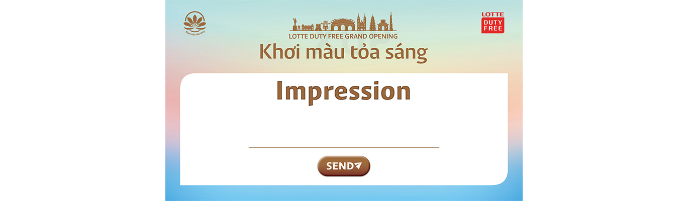 롯데면세점 - 하노이공함점 방명록